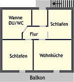 Übersicht der Ferienwohnung 3